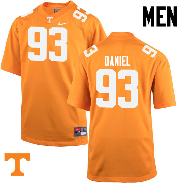 Men #93 Trevor Daniel Tennessee Volunteers College Football Jerseys-Orange - Click Image to Close